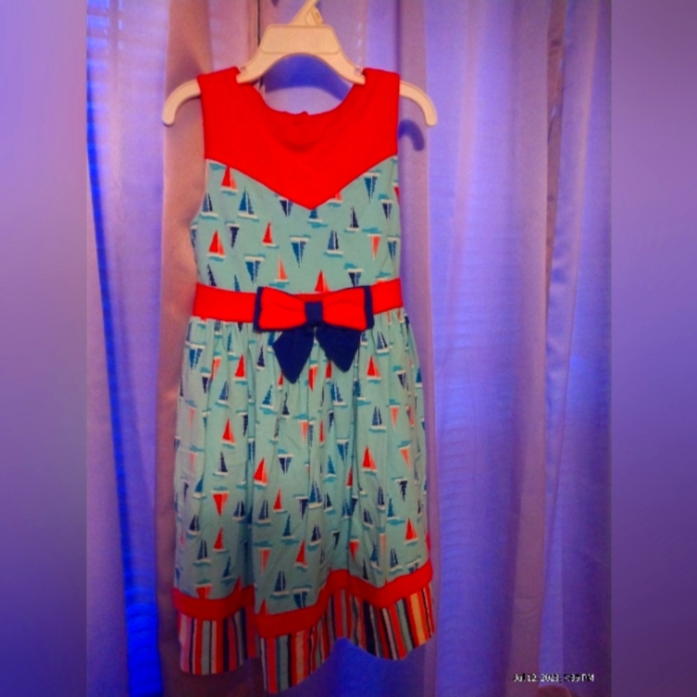 Little girls Rare Editions dress